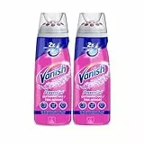 Vanish Quitamanchas Oxi gel pretratante eficaz contra las manchas más difíciles - Pack ahorro 2 unidades
