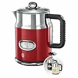 Russell Hobbs 21670-70 Hervidor de 2400 W, Color Rojo, 1.7 l