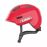 ABUS Casco infantil Smiley 3.0 - casco de bicicleta con ajuste bajo, diseños adaptados a los niños y espacio para una coleta - para niñas y niños