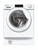Candy Smart Inverter CBW 48TWME-S, Lavadora Integrable 8 KG, 1400RPM, Active Motion System, Mix Power System, 16 Ciclos, 9 Rápidos, Motor Inverter, Inicio Diferido, Detector KG, 75 DB, Clase A, Blanco