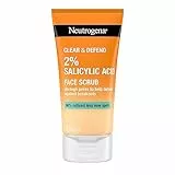 Crema Neutrogena Visibly Clear Spot Proofing Soothing Scrub, 150 ml, para limpieza profunda de puntos negros