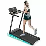 Mobvoi Cinta de Correr Ultra para el hogar 3 en 1 con Plataforma para Caminar con inclinación del 6% para la Oficina en casa, 2,5 HP Soporte para Cinta de Correr para Caminar 12 km/h, 120 kg
