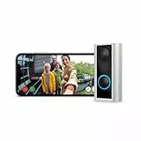 Ring mirilla digital (Door View Cam) para puertas de 54-75 mm de grosor (versión recomendada) | Timbre inalámbrico con camara de vigilancia, vídeo HD 1080p, wifi | 30 días gratis de Ring Home