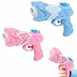 AYNKH - Juego de 2 pistolas de agua de 500 ml, pistolas y rifles de agua potentes para niños y adultos, líderes piscina, playa y jardín, juegos de agua al aire libre (pistola de agua infantil, nerf de