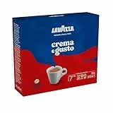 Lavazza, Crema e Gusto Classico, Café Molido Natural, 2 x 250 g, Ideal para Cafetera Italiana, de Filtro y Francesa, con Notas Aromáticas de Especias, Arábica y Robusta, Intensidad 7, Tueste Oscuro