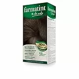 Farmatint Gel de Coloración Capilar Permanente, 5N Castaño Claro