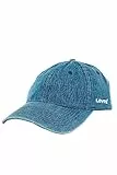 Levi's Essential Cap Gorra, Jeans Blue, Talla única Unisex Adulto