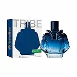 United Colors of Benetton We Are Tribe, Eau de Toilette para Hombre, Larga duración, Fragancia joven, moderna, deportiva y casual, Notas de lavanda, madera, ámbar y frutales, 90 ml