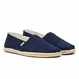 TOMS Alpargata Rope Classic, Mocasín Plano Hombre, Blue Navy, 42.5 EU