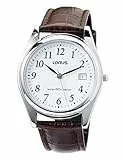Seiko Sport - Reloj de cuarzo para hombre, correa de cuero