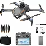 Genérico Drone con cámara 8K para Adultos, Mini Drone FPV con Doble cámara, evasión Inteligente de obstáculos, diseño Plegable, Control por App, Seguimiento GPS, para Principiantes