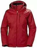 Helly Hansen W Crew Hooded Midlayer Jacket, Forro Polar Mujer, Rojo, M