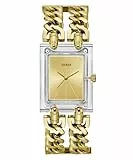 Guess Reloj de pulsera para mujer MOD Heavy Metal, dorado, Pulsera