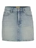 JJXX Jxlaura Short MW Denim Skirt Dnm Sn Falda, Azul Claro Vaquero. Detalles: Vintage, XL Mujeres