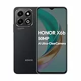 HONOR X6b 4G Smartphone 4GB 128GB, 6.56' 90Hz TFTLCD, 5200mAh Batería, Cámara Principal de 50MP, Android 14, Dual Sim, NFC, Negro