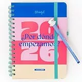 Mr. Wonderful - Agenda Anual Office 2026 Vista Semanal + Bolígrafo Bobo Borrable - ¿Por dónde empezamos?