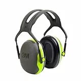 3M PELTOR X4A Orejeras de diadema, alta visibilidad