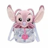 Baby Paws Disney Angel Peluche Interactivo Peluche con Sonidos Que Abre Y Cierra Los Ojos E Incluye Una Bolsa para Llevarlo Contigo Niños y Niñas de 3 Años o Más