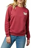 Wrangler Regular Sweat Sudadera, Earth Red, L para Mujer