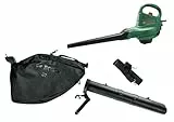 Bosch aspirador y soplador de hojas eléctrico UniversalGardenTidy 3000 (3000 W, bolsa colectora de 50 l, velocidad variable, para soplar, aspirar y triturar las hojas, en caja)