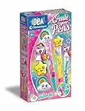 Clementoni - Idea-Create Your Penso: Fantasy-Creative Game for Making Colourful, Workshop, Customizable Pens for Children 6 Years, Multicoloured, 18827