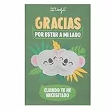 Mr. Wonderful - Postal - Gracias por estar a mi lado cuando te he necesitado - Postal con mensaje de agradecimiento - Incluye sobre