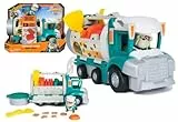 Rubble and Crew, Growlin' Grub Food Truck Playset, Figura de acción, Accesorios de Cocina y Arena cinética Build-It, Juguetes para niños y niñas de 3 años en adelante