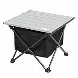 AKTIVE mesa Camping Plegable Alu 45x35x30cm C/bolsillo