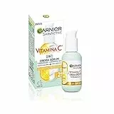 Garnier, Sérum Facial Iluminador y Anti Manchas 2 en 1, Con 20% Vitamina C y SPF25, No graso, Clínicamente probado, 50 ml