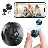 Mini Camara Espia, 1080P HD Mini WiFi Oculta Cámara Espía para Ver En El Movil, con Audio y Vídeo, con Batería de Larga Duración, para Exteriores/Interiores
