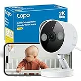Tapo C120-2K 4MP Cámara de vigilancia para Interior y Exterior, Base magnética,focos duales, Admite Tarjeta SD de hasta 512 GB, IP66, Compatible con Alexa y Google Assistant