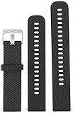 Garmin Pulsera de reloj de recambio rápido, color Negro, silicona