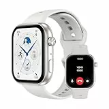 HONOR Choice Watch 2i, Llamadas Bluetooth Smart Watch, 1.85 Pulgadas AMOLED, 14 Días de Autonomía, Spo2, 1ATM, IP68, Compatible con Android e iOS, Blanco