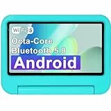 BIEGEDY Android Tablet,Tablet 7 Pulgadas 7GB RAM + 64GB ROM + TF 1TB, Educación Infantil + Juegos |Control Parental | Cámara Dual | Bluetooth 5.0 | 1024 * 600,con Funda EVA Verde