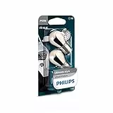 Philips 12496SVB2 SilverVision Bombilla PY21W para Luces Traseras, 2 unidades, 12 V, 21 W