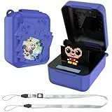 Qoosea Funda de Silicona para Bitzee Mascota Digital con Cordón Funda Protectora de Silicona Funda Completa Funda Blanda Compatible con Bitzee Resistente a Los Golpes y Al Agua