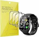 Lamshaw 3 Piezas Compatible con DUSONLAP MT65 1,85 pulgadas Protector de pantalla para DUSONLAP MT65,3D cobertura completa protector de pantalla, HD ultra transparente. (Bfilm-3P)