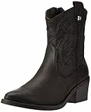 MTNG 58685, Botas Mujer, Negro, 36 EU