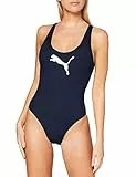 PUMA Women's Swimsuit Traje de baño de una Pieza, Marina, XL para Mujer