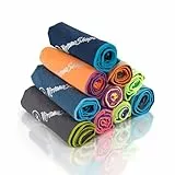 NirvanaShape Toalla de Microfibra | 14 Colores | 8 Dimensiones | Toalla de Viaje Ligera, Absorbente y de Secado Rápido | Toalla de Baño para Viajes | Ideal para Playa, Camping, Yoga y Sauna