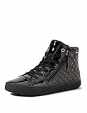Geox J Kalispera Girl D, Sneakers Niñas, Negro, 30 EU