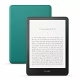 Kindle Paperwhite (16 GB) de Amazon | Nuestro Kindle más rápido, con una nueva pantalla de 7 sin reflejos y semanas de batería | Con publicidad | Verde jade + Kindle Unlimited