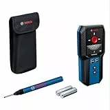 Bosch Professional Dispositivo de localización GMS 120-27 (Profundidad máxima de detección de Metal no magnético/Metal magnético/Cables de tensión/Madera: 120/100/50/30 mm, rotulador, Bolsa