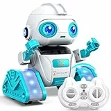 Subtail Robot Juguetes Niños - Robot NiñOs Recargable con Proyector Estrellas Infantil|Sensor De Gestos|MúSica - Juguetes NiñOs 3 4 5 6 7 Años - Robots Regalo NiñOs y NiñAs de 8 9 10 11 12 Años