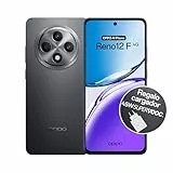 OPPO Reno12F 4G - Smartphone Libre con IA, 16GB (8GB+8GB) 256GB, Pantalla 2.5D AMOLED 6.7', Cámara 50+8+32 MP, Android, IP64, Batería 5000mAh, Carga Rápida 45W, Cargador Incluido - Matte Grey