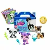 BANDAI - Littlest Pet Shop - Sorpresa 3 Mascotas - Animales coleccionables - Licencia Oficial - Cute Little Animals - BF00568