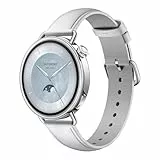 XIAOMI Watch S4 41mm, Smartwatch, Diámetro de 41 mm, Cuerpo Ultraligero de 32g, Pronóstico Menstrual, 150+ Modos Deportivos, Funciones de Seguridad, HyperOS 3, Correa de Cuero (Blanco)