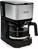 Princess 246030 Cafetera con filtro permanente y jarra de cristal para 8 tazas
