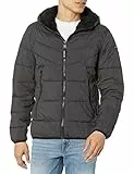 Calvin Klein Hooded Stretch Jacket Chaqueta, Plancha elástica con Capucha, M Hombres