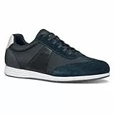 Geox U ARTHIEN A, Zapatillas Hombre, Navy/Black, 43 EU